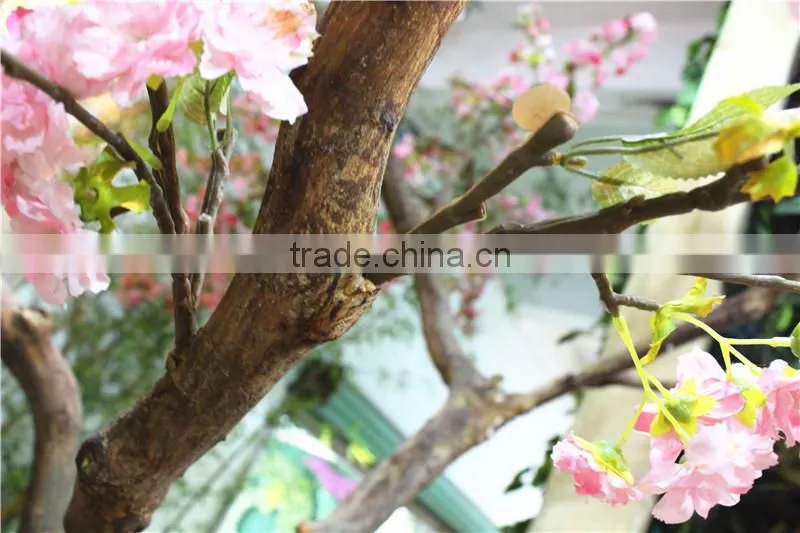 home garden deco huge indoor plastic Artificial 118inchs tall Cherry trees Ers10 0905