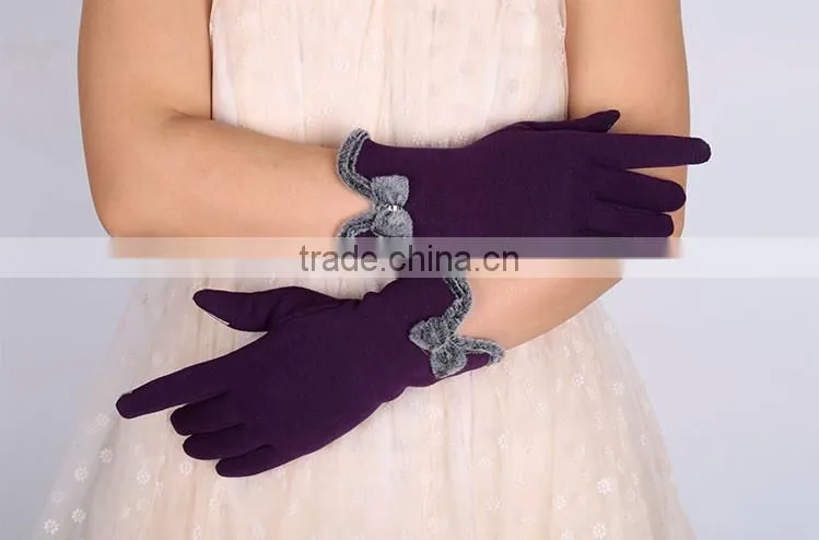 Women Winter Gloves 2016 Female PhoneTouch Screen Outdoor Wrist Mittens