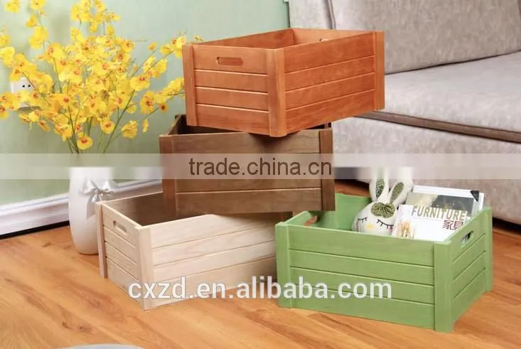 cheap handmade wooden crate
