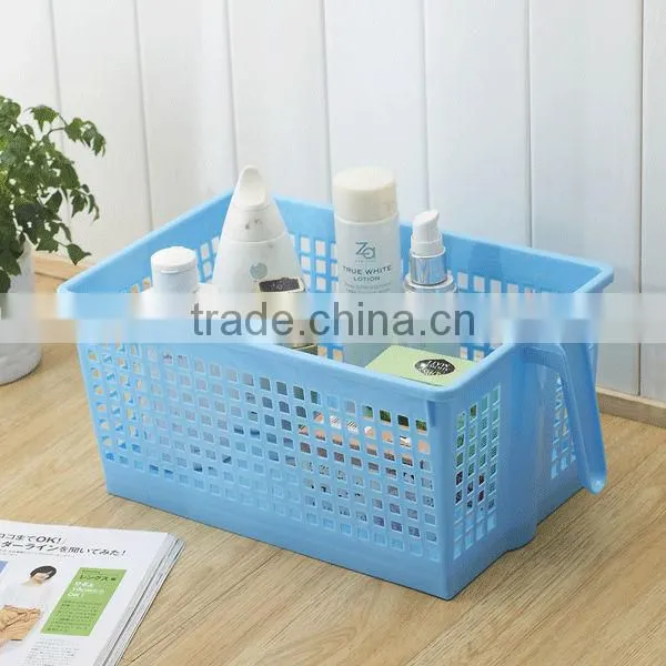 Plastic basket with handle, Small plastic basket with handle