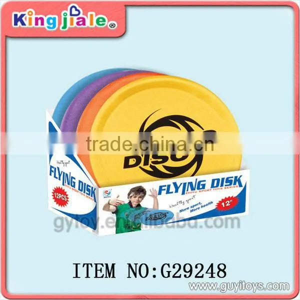 Most fashion factory supply low price plastic frisbee disc