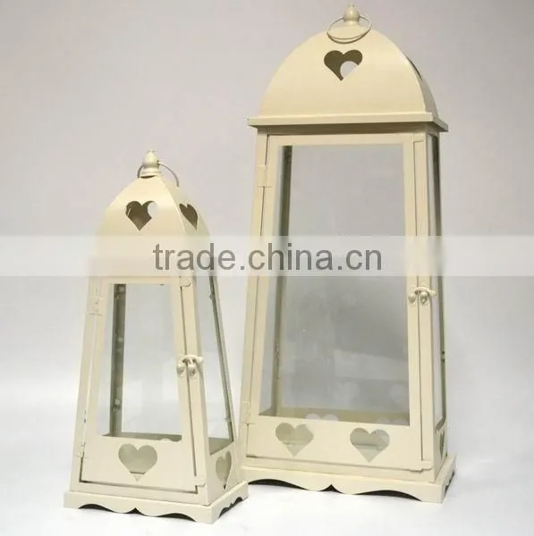 Antique white metal moroccan wholesale lanterns