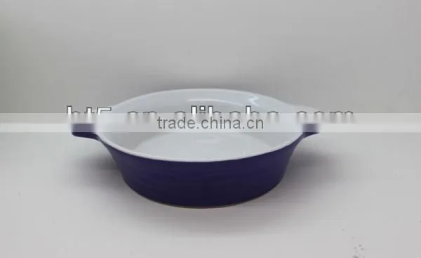 BT5-SD08V stonware purple 24OZ pie plate