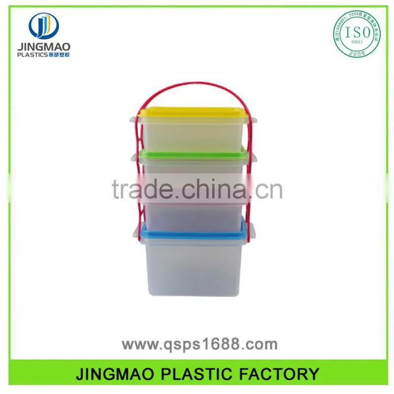 Kitchen 4 PCS Stackable Food Serving Container Set