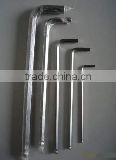 Carbon steel Ball ended hex key / Ball ended allen key wrench