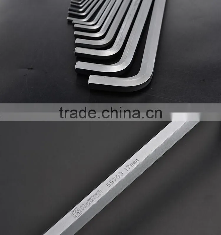 Professional Hand Tool Long ball Hex Key Wrench