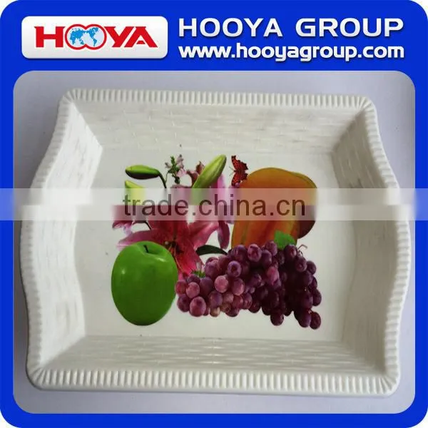 plastic dinner candy fruit food plate /tray