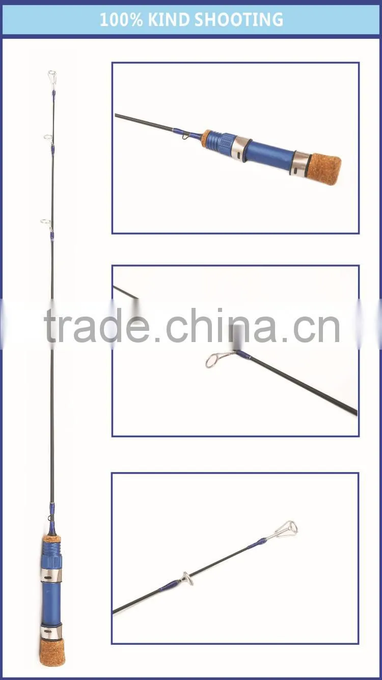 61CM Ice Fishing Rod , Glass fiber ice fishing rod