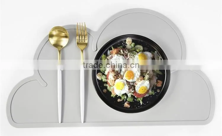 Eating on the Cloud Silicone Placemat For Kids