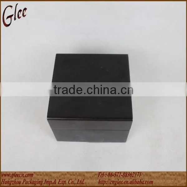 Chamois velvet wood Wristwatch Box men / lady watch box