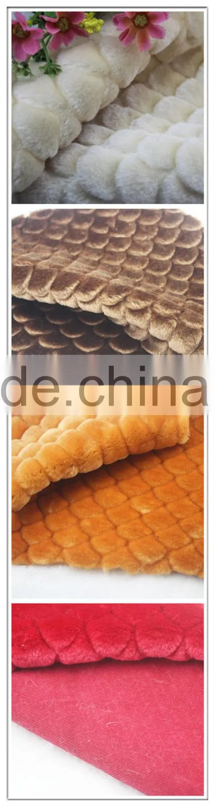 hot sell new style imitation rabbit hair fabric for blankt