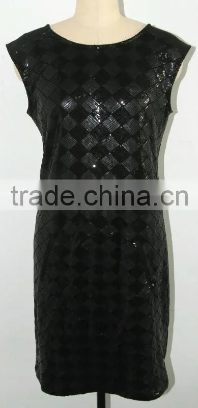 elegantesexy women dress with allover heavy beaded