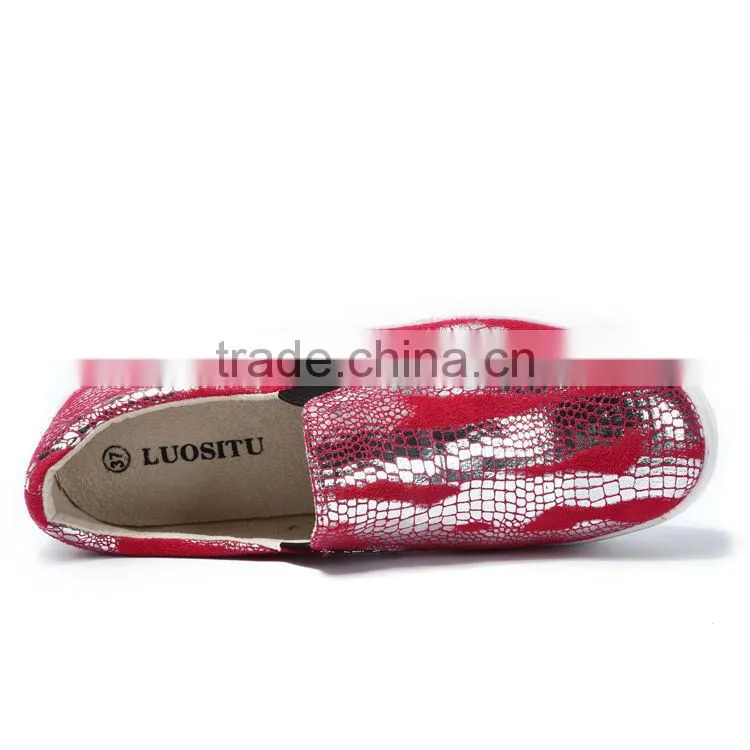 new style high quality loafer dress shoes women casual sneakers, adults fashion casual shoes sample for women made in china