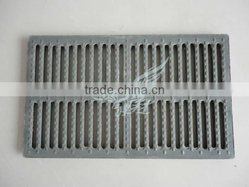 reinforced fiberglass road drainage grate