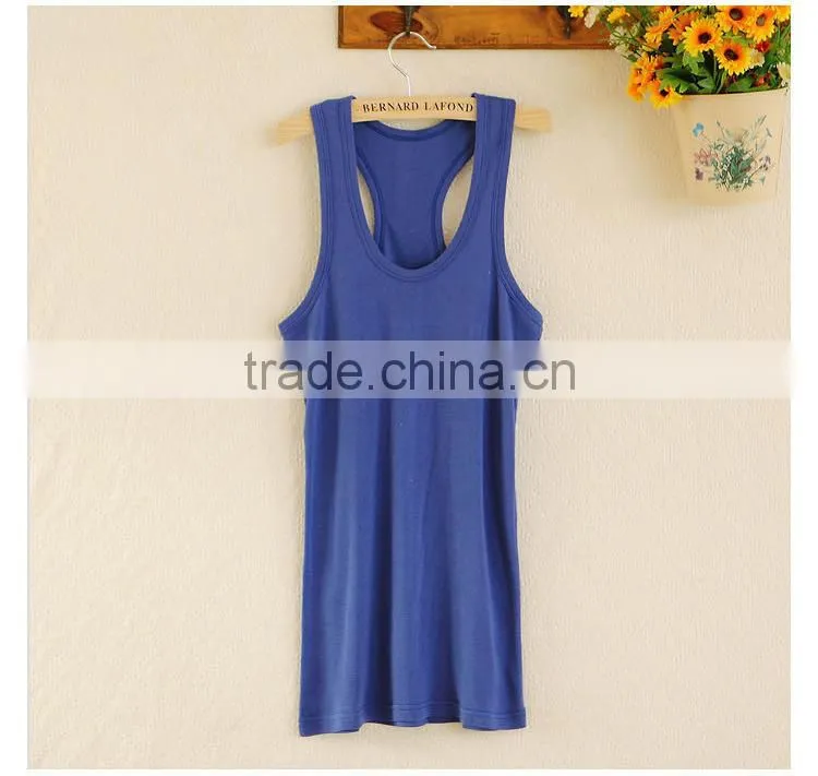 100% cotton women camisole top strings camisole Y-style tank top