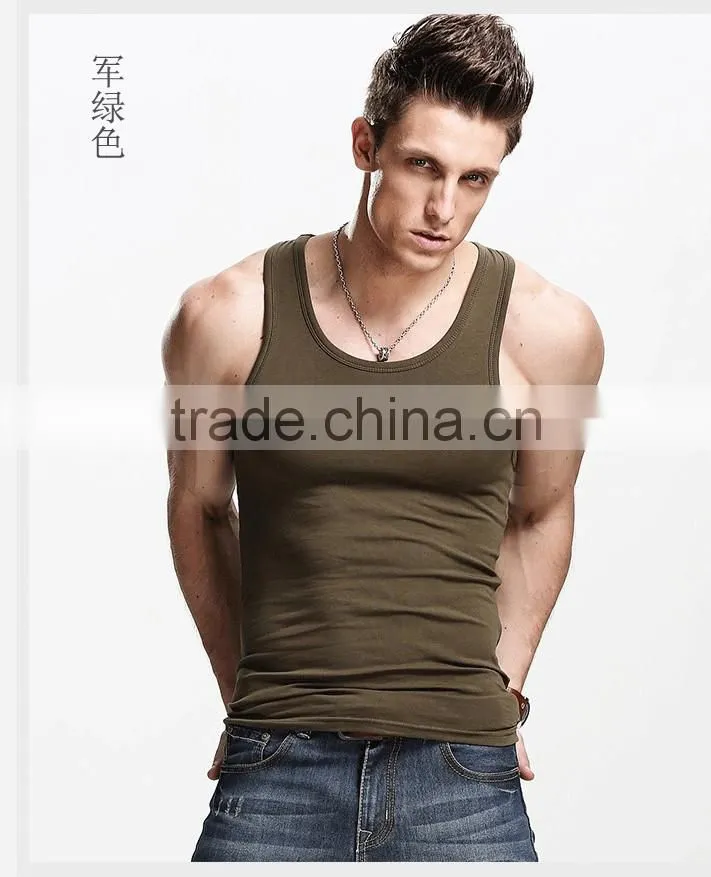 Mens Blank Tight Athletic Tank Top Wholesale