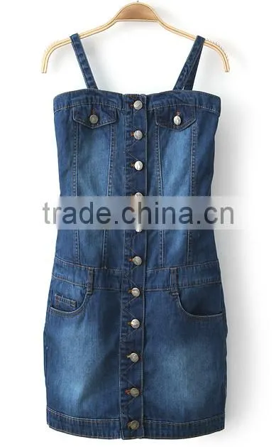 2016 vest dress slim fit bull-puncher skirt show thin package buttocks