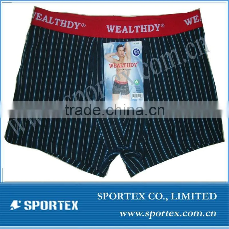 OEM men underwear with stripe printing
