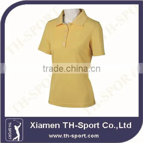 Black Polyester polo t shirt in hot sale