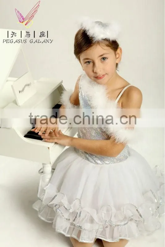 2013 New Arrival! girls tulle dance wear for Christmas-tulle dance costume
