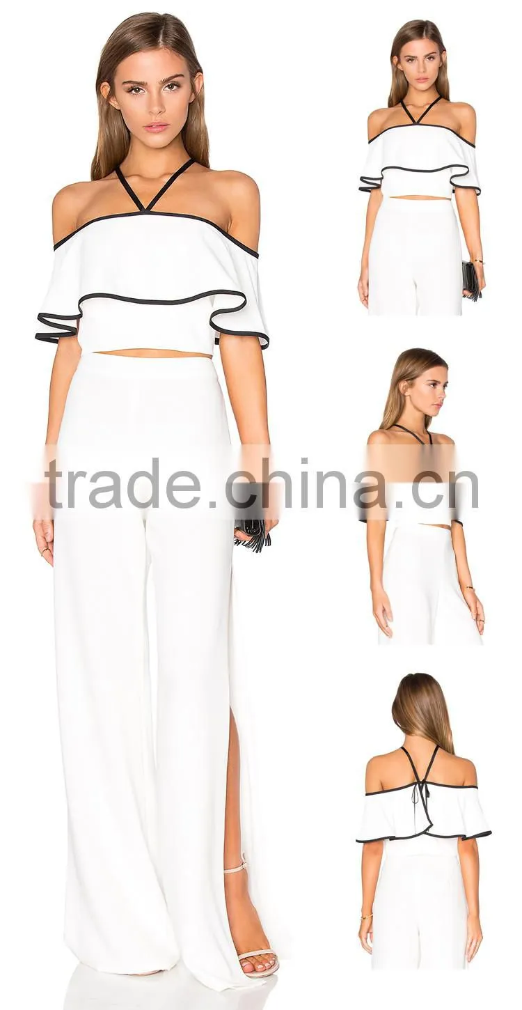 New White Blouse Women Shirt Model in Wholesale