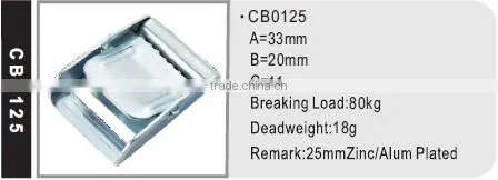 cam buckle for 25m cam buckle strap from china manufacturer, 25mm Zinc/Alum Plated