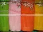 PLUSH EDGE EMBRAIDERY TOWEL