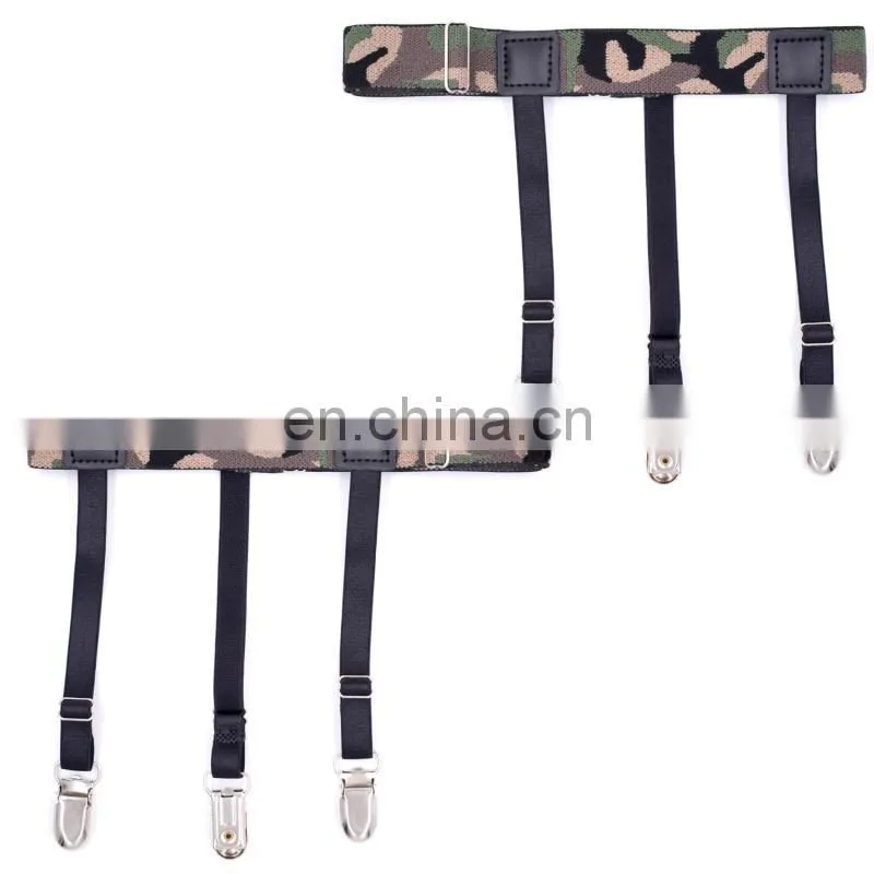 Newline design mens fashion adjustable shirt stays shirt garters