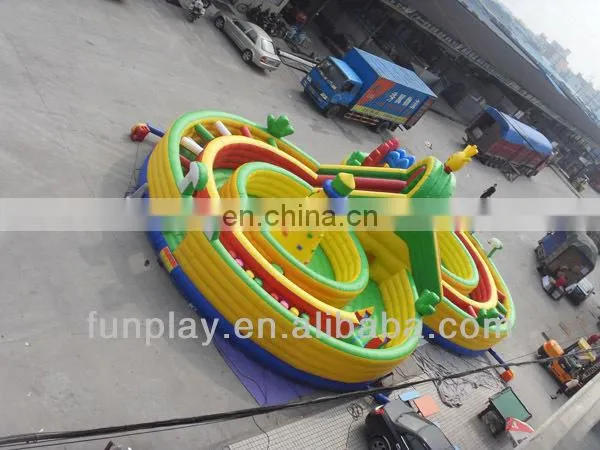 HI hot sale giant inflatable amusement park children's playground amusing park for sale