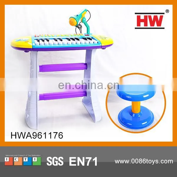 Funny Plastic Kids Toy 5 Keys Learning Piano Keyboard