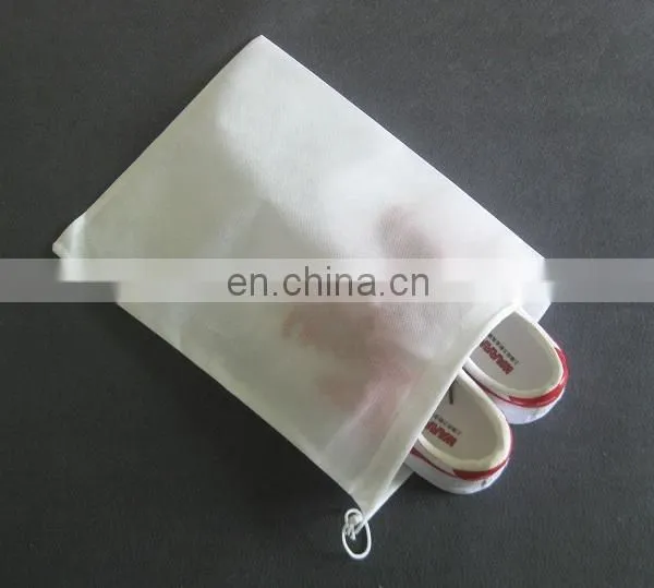 factory directly sale cheap non woven drawstring bag for shoes
