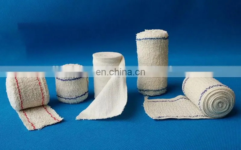 Spandex Elastic Crepe Bandage With Blue Thread