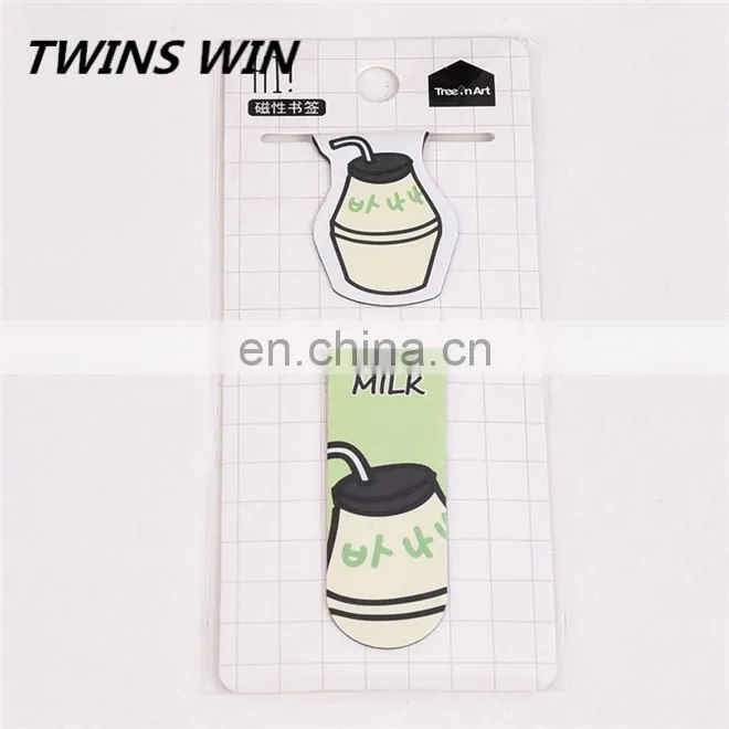 japanese latest top selling fancy creative school stationery supplies Personalized cartoon cute paper bookmark for children