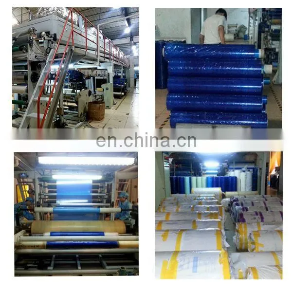 Disposable bule/white sticky mat for house use