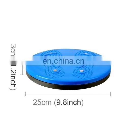 dropshipping Aerobic Exercise Fitness Magnet Wriggling Waist Disk Twist Board, Size: 25*3cm(Blue)