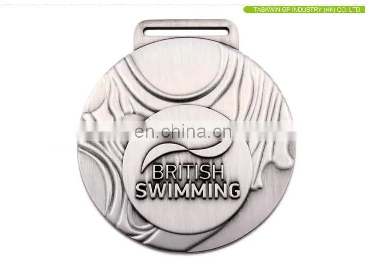 Custom Metal Different Types Sports Award Metal Medal/Swimming metal medal