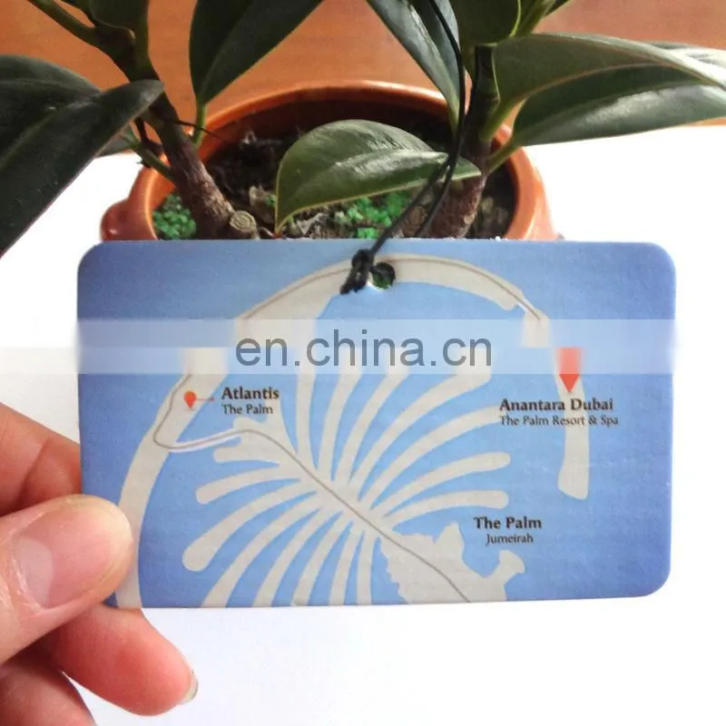 Air freshner with paper card Made in China
