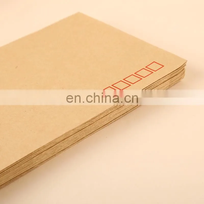 wholesale custom printing brown kraft paper envelope