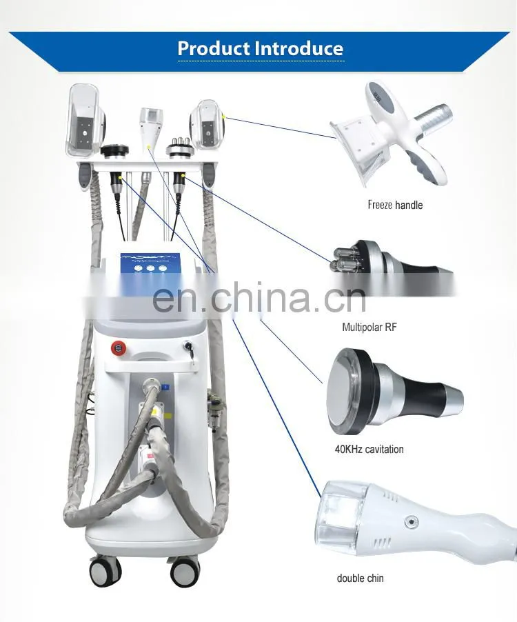 2022 new Item two cryo handles work at the same time 360 Cryo Slimming Machine double chin removal