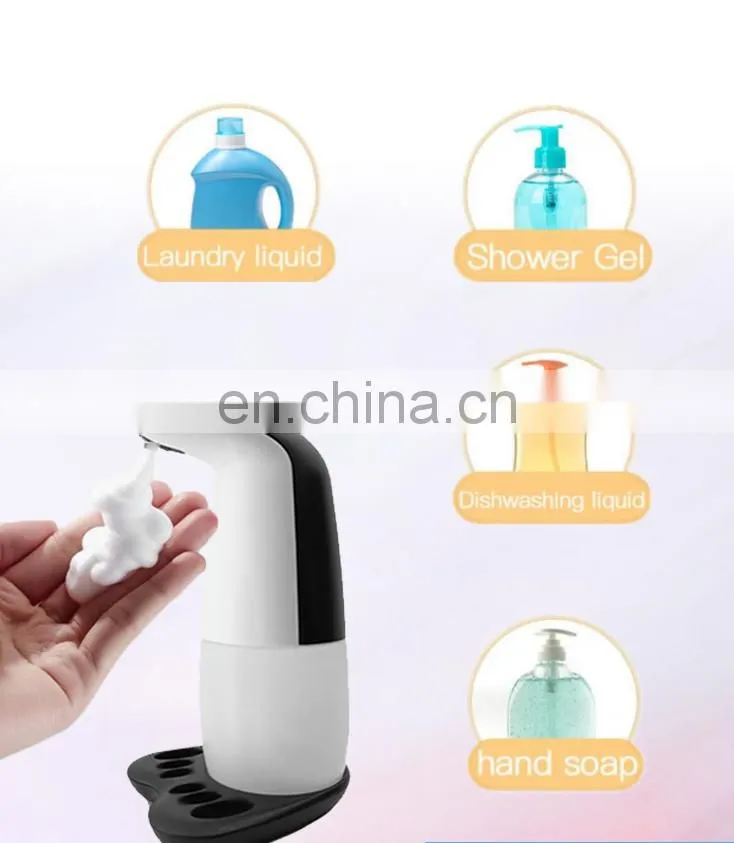 Better Living Products Use less automatic liquid soap dispenser saves up to 70% of soap Matte White Foam soap dispenser