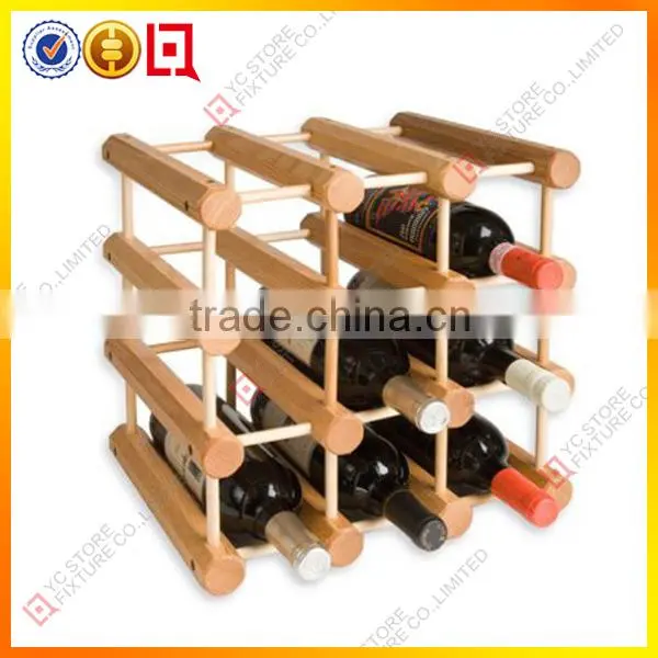 New design wooden wine rack