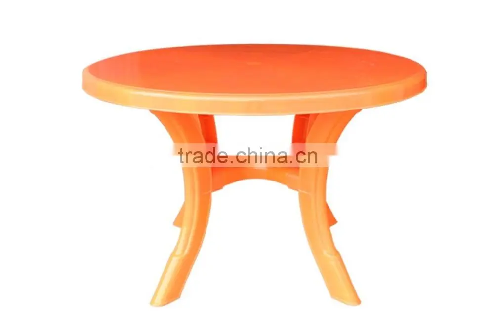 Popular removable rectangular plastic children dining table