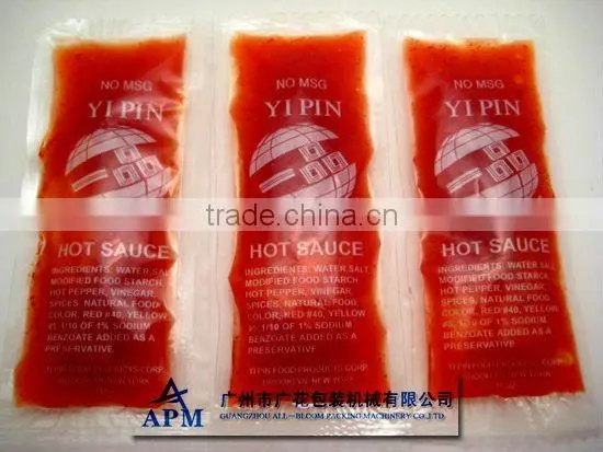 shampoo/honey/ketchup/sauce liquid filling and sealing machine
