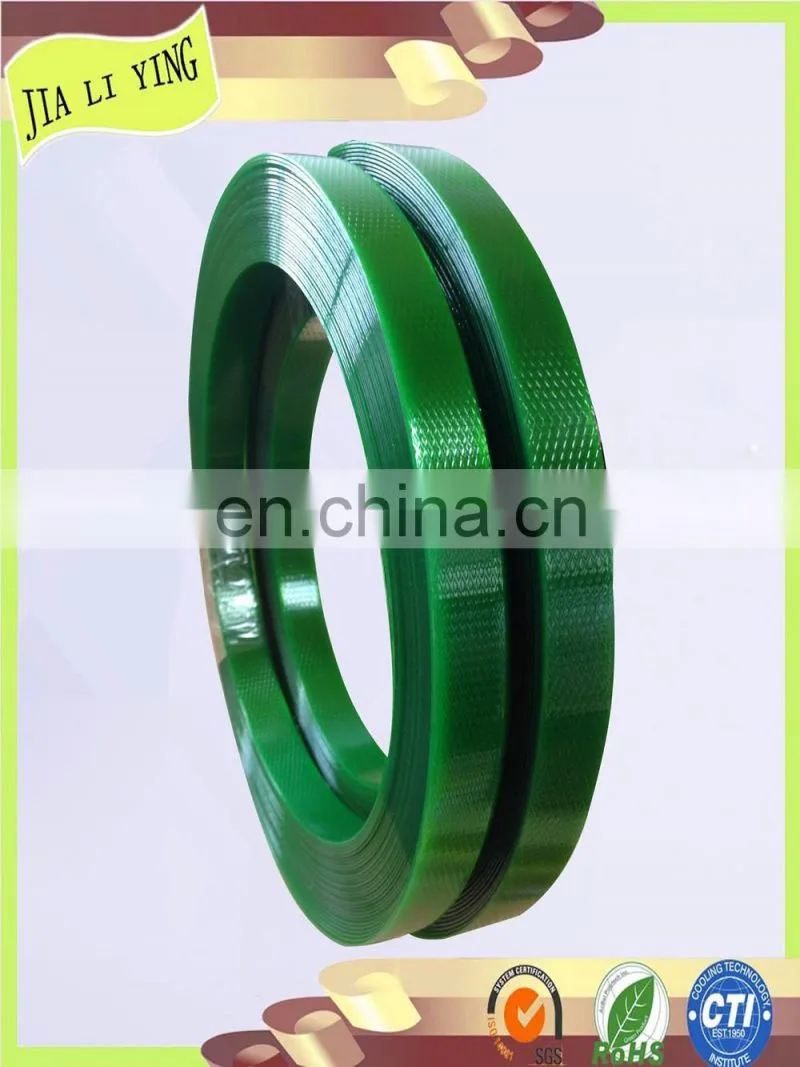 Green Polyester Plastic Strapping Tape for Bundle