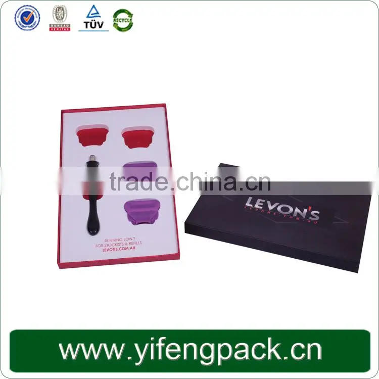 Custom printed classical luxury cosmetic packaging, cosmetic box