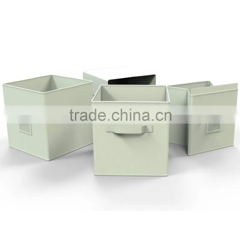 Decorative Storage Baskets Non-woven Collapsible Storage Bins/boxes