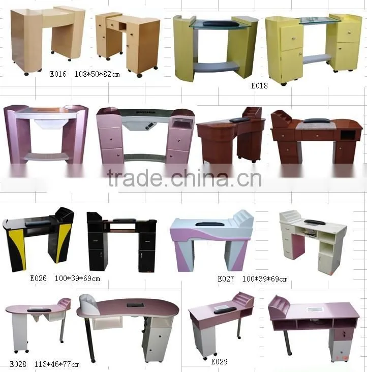 2015 luxury nail table manicure table