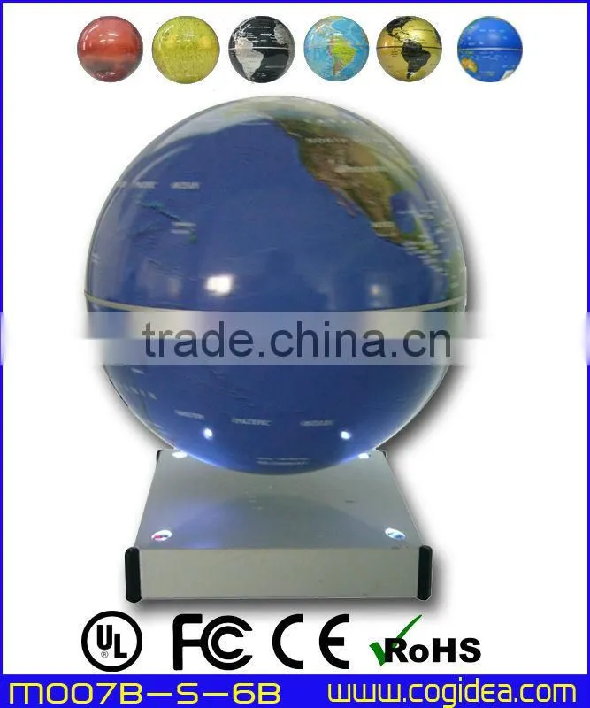 electromagnetic suspending globe levitating globe for gift home decoration