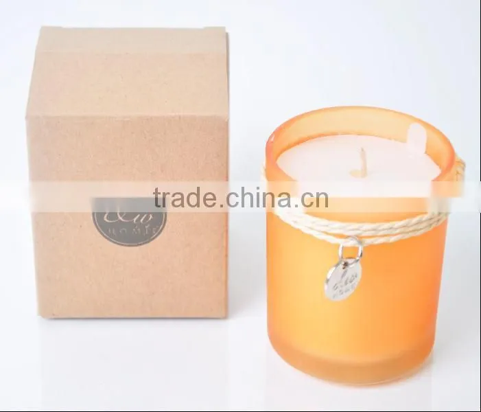 90g Decorative scented Glass candle jar