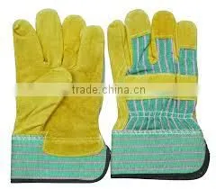 Cow Split Leather Welding Glove Safty Work Welding Gloves Cowhide Leather Welding Glove